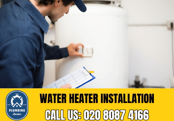 water heater installation Chiswick 